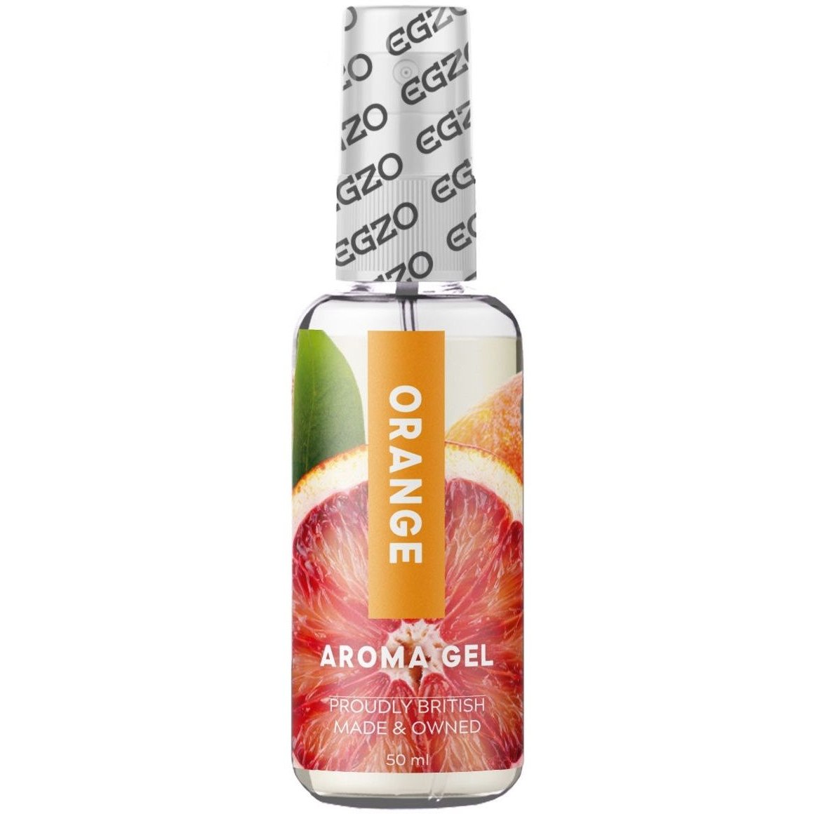 Їстівний гель-лубрикант EGZO Aroma Gel Orange зі смаком апельсина, 50 мл