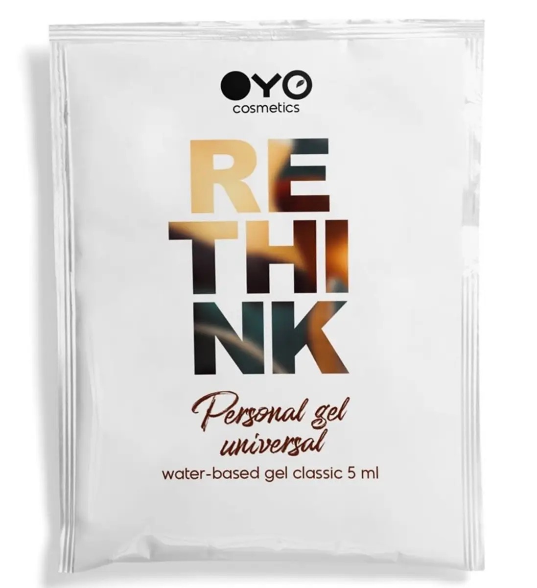 ПРОБНИК/Увлажняющий гель на водной основе OYO RETHINK Personal Gel Universal, 5 мл