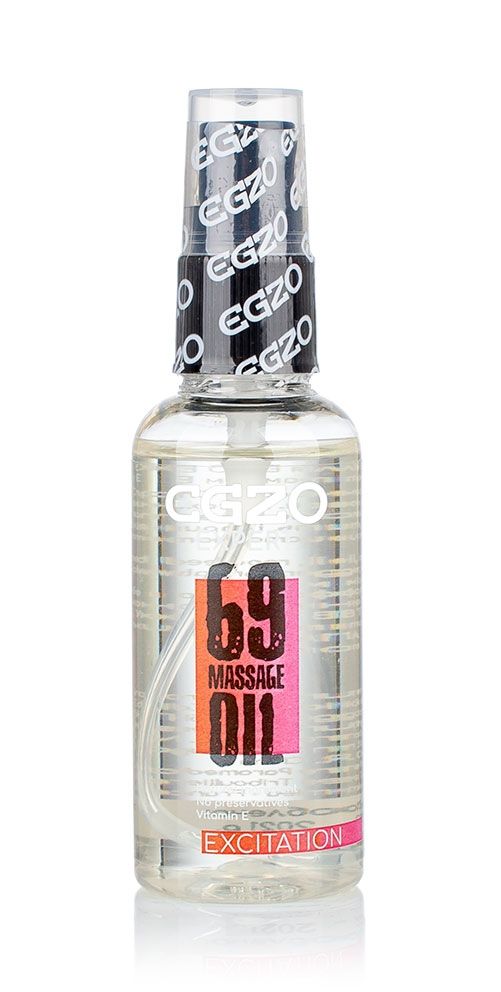 Органічне масажне масло з збудливим ефектом EGZO Expert-Excitation, 50 мл