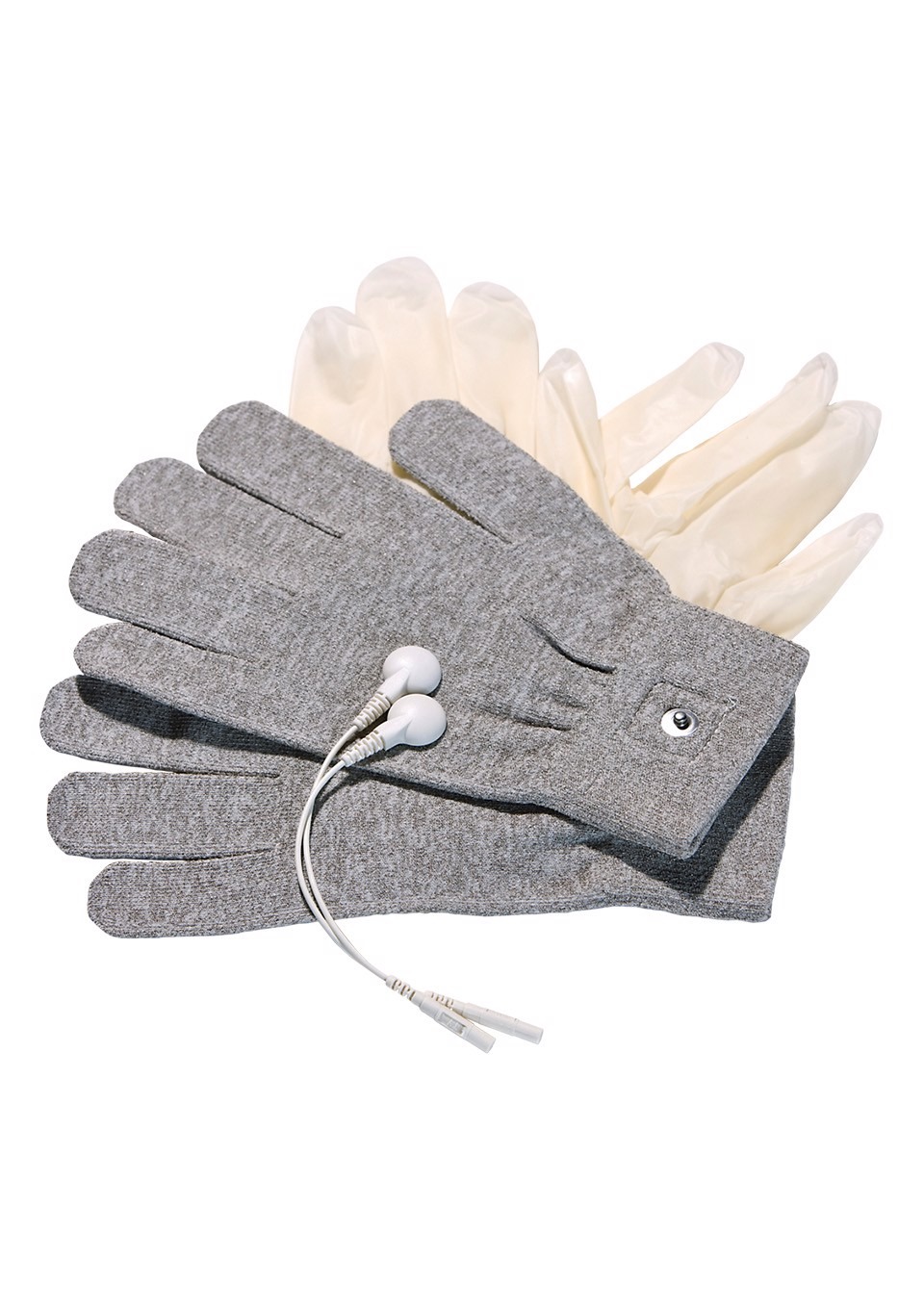 Рукавички для електростимуляції Mystim Magic Gloves сірі