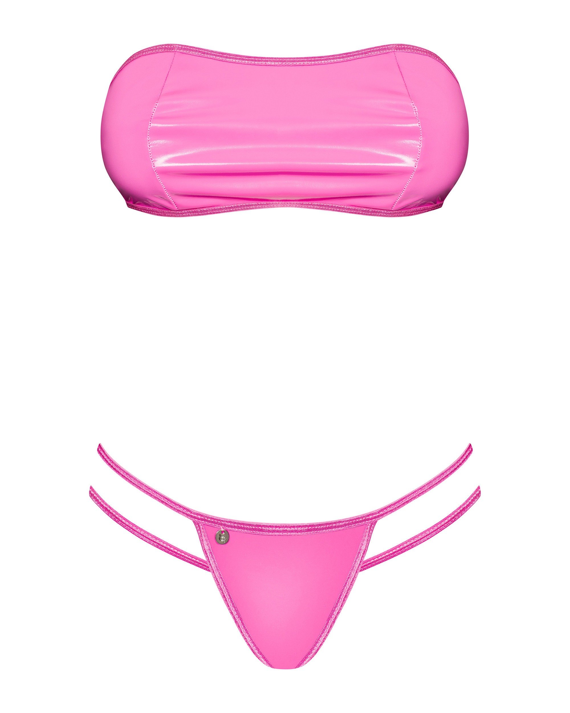 Купальник комплект Obsessive Lollypopy рожевий, L/XL