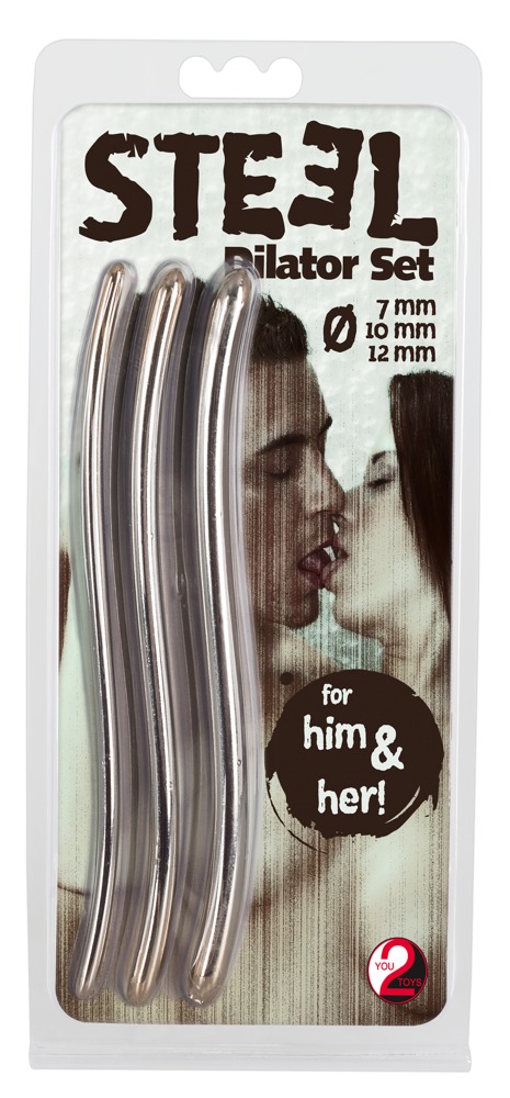 Набір стимуляторів уретри You2Toys Steel Dilatoren Set сріблястий