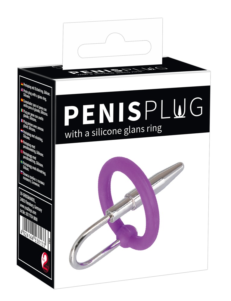 Стимулятор уретры P.Plug with silicon