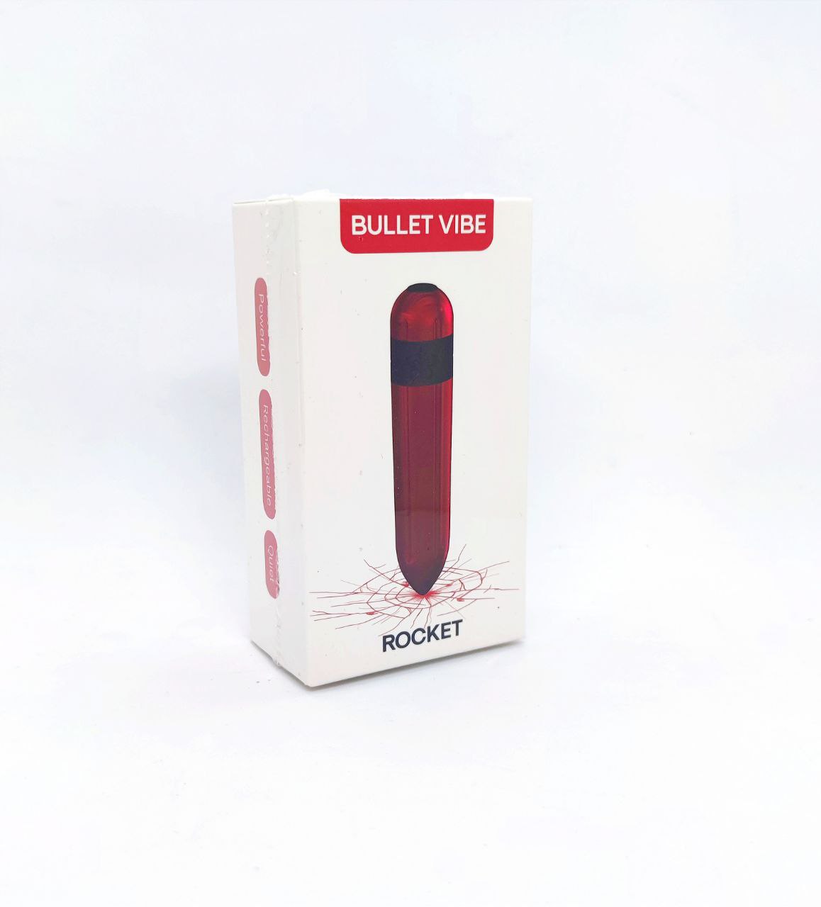 Вибропуля Rocket red