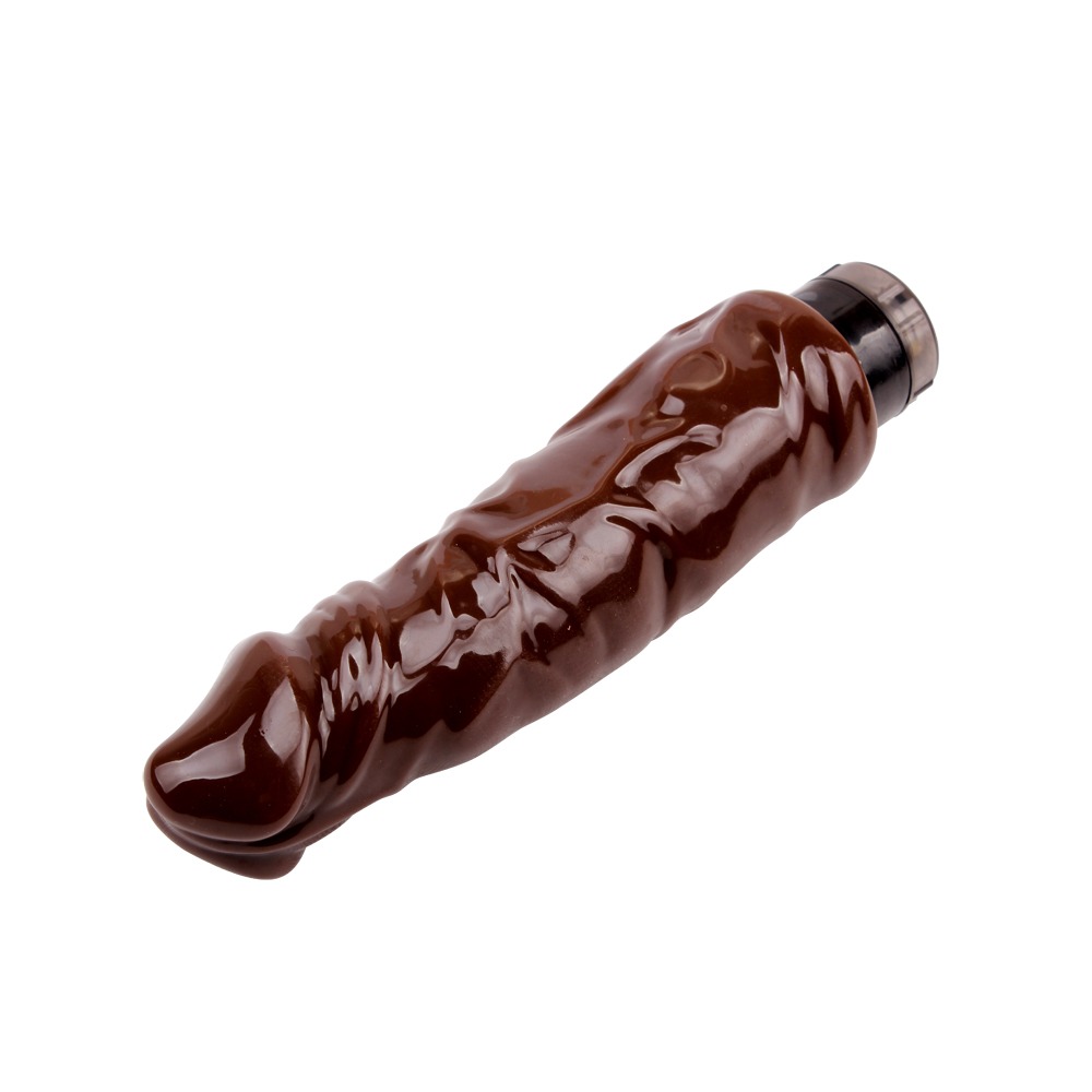 Реалістичний вібратор великого розміру Chisa Real Touch XXX Vibration Hard On, коричневий