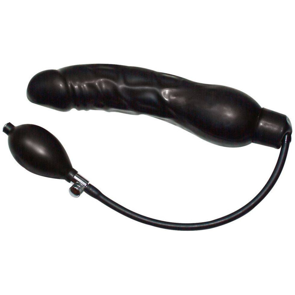 Фалоімітатор з накачуванням реалістичний You2Toys чорний, 23 х 4 см