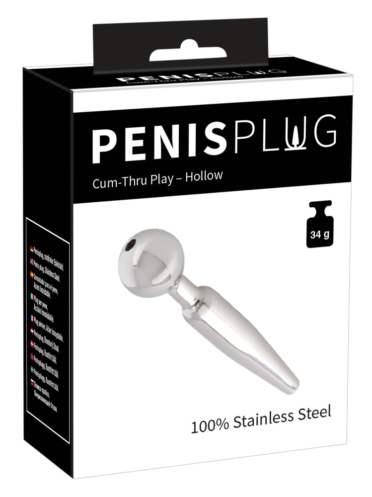 Стимулятор уретры металлический You2Toys серебристый