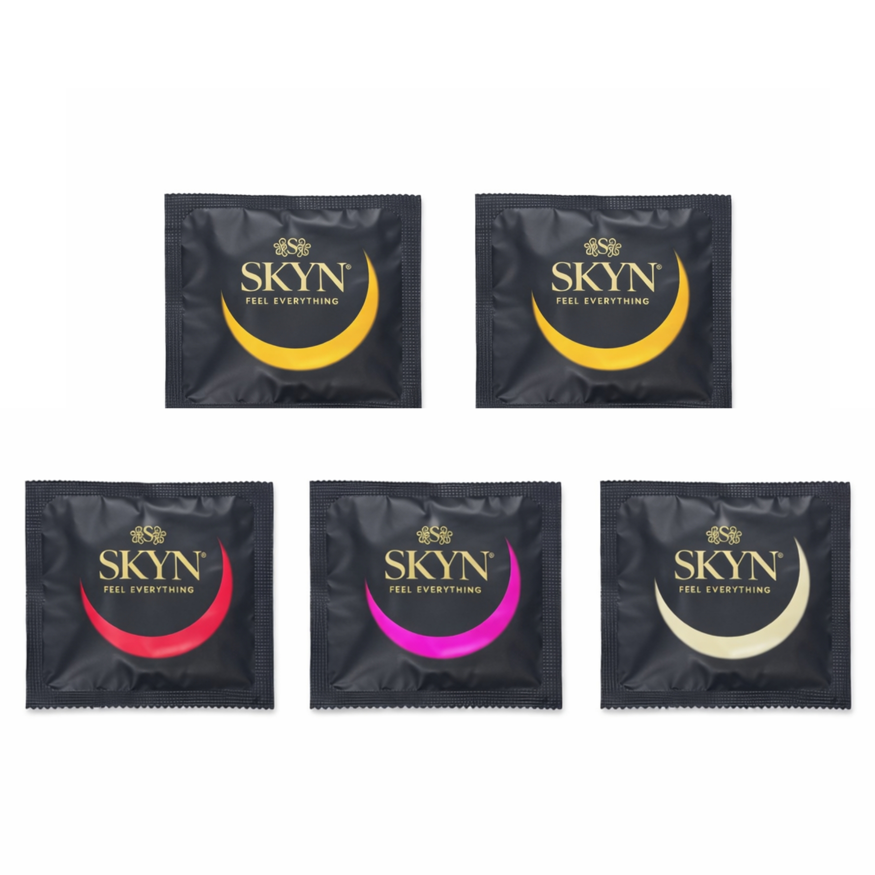 Набір презервативів МІКС SKYN (Pina Colada, Cherry Sunrise, 2 Passion Daiquiri, Intense Feel), 5 шт