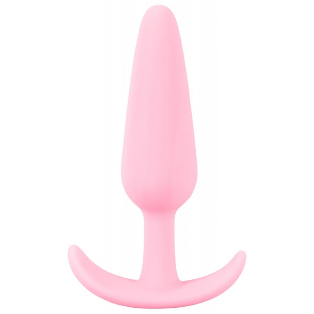 Анальна пробка із стопером Cuties Plugs, рожева