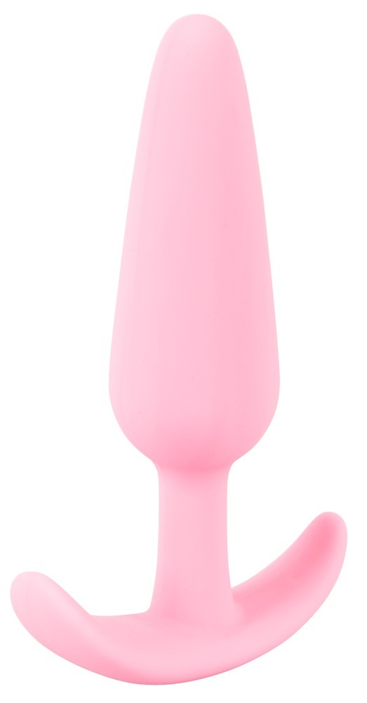 Анальная пробка со стопером Cuties Plugs, розовая