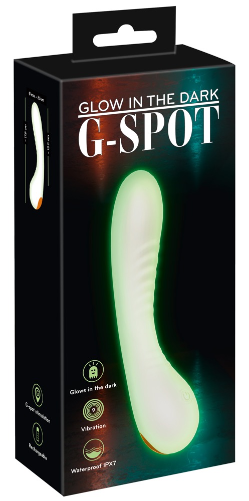 Вибратор для точки G You2Toys GITD G-Spot светящийся в темноте