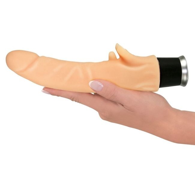 Вібратор реалістичний із кібершкіри You2Toys Nature Skin Flame Vibe бежевий