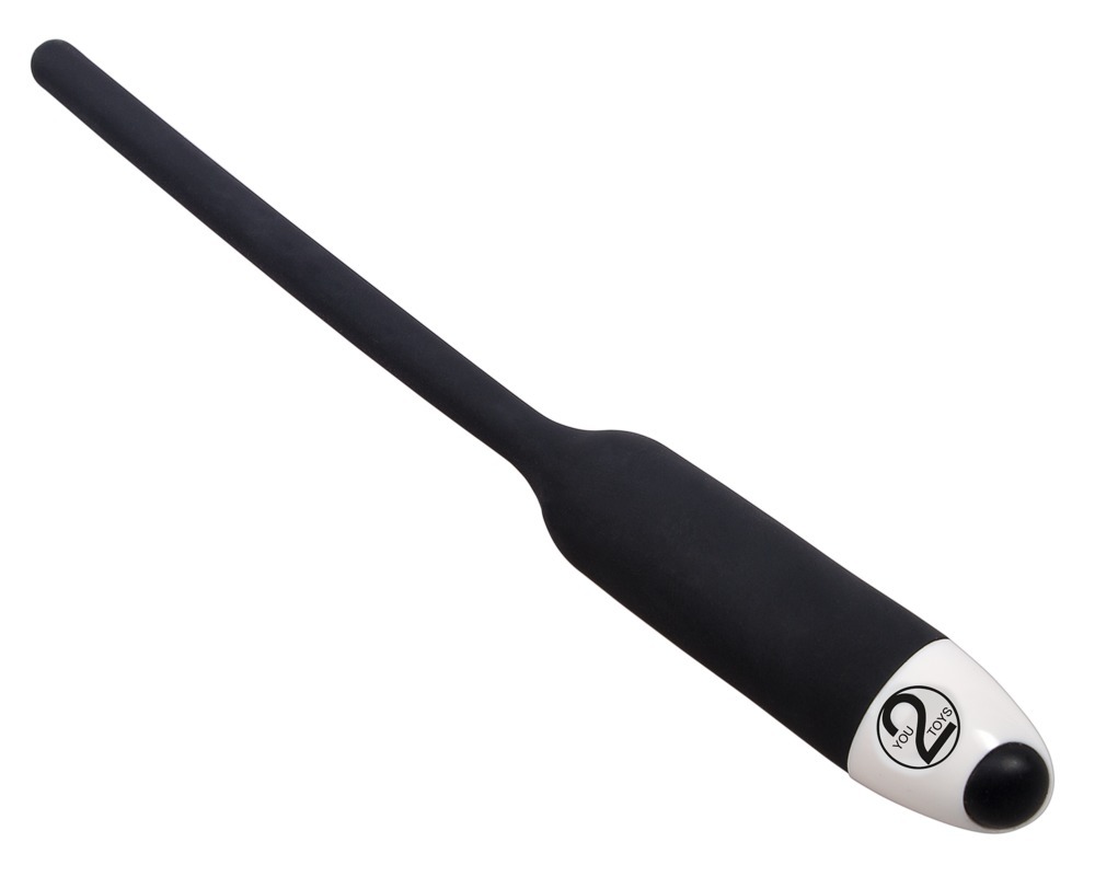 Уретральний катетер із вібрацією Silicone Dilator You2Toys, чорний