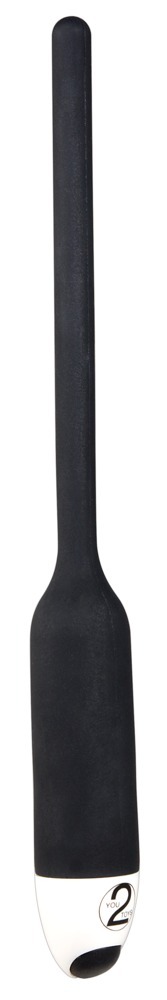 Уретральний катетер із вібрацією Silicone Dilator You2Toys, чорний