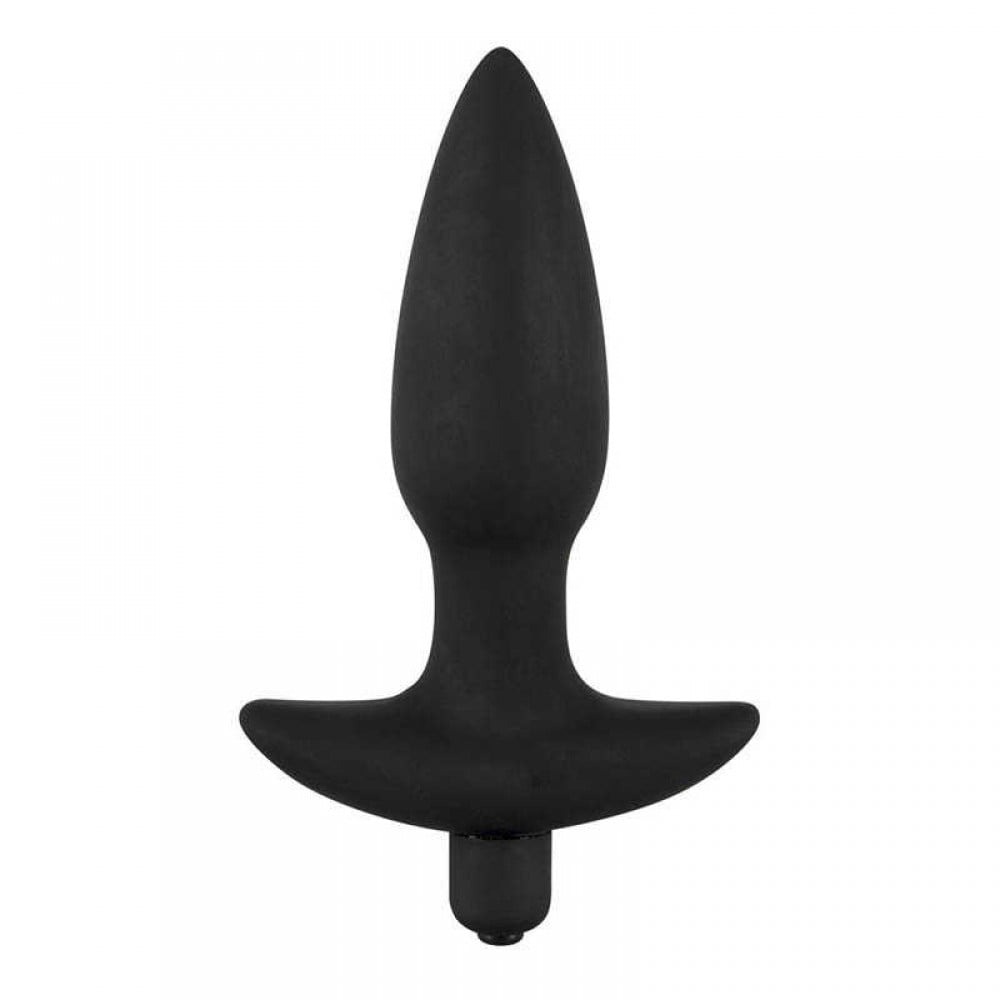 Анальний сет Black Velvet Anal Kit (анальна пробка, анальні намиста, віброкуля, анальний душ), чорний