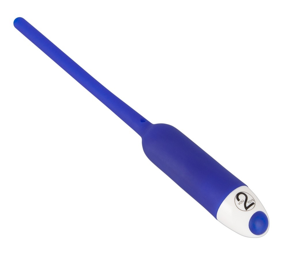 Уретральный вибростимулятор You2Toys Vibrating Silicone Dilator, синий