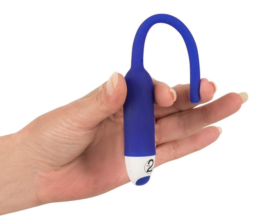 Уретральный вибростимулятор You2Toys Vibrating Silicone Dilator, синий