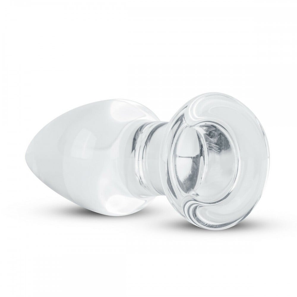 Анальна пробка зі скла Clear Glass Buttplug