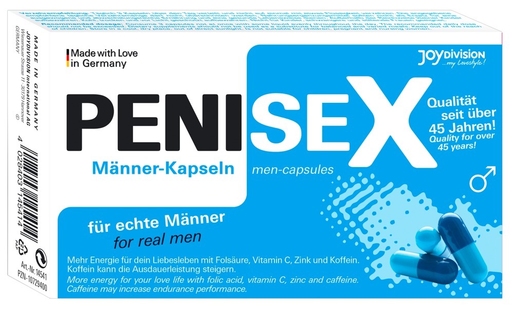 Капсули для підвищення лібідо та ерекції PENISEX (ціна за упаковку, 40 капсул)