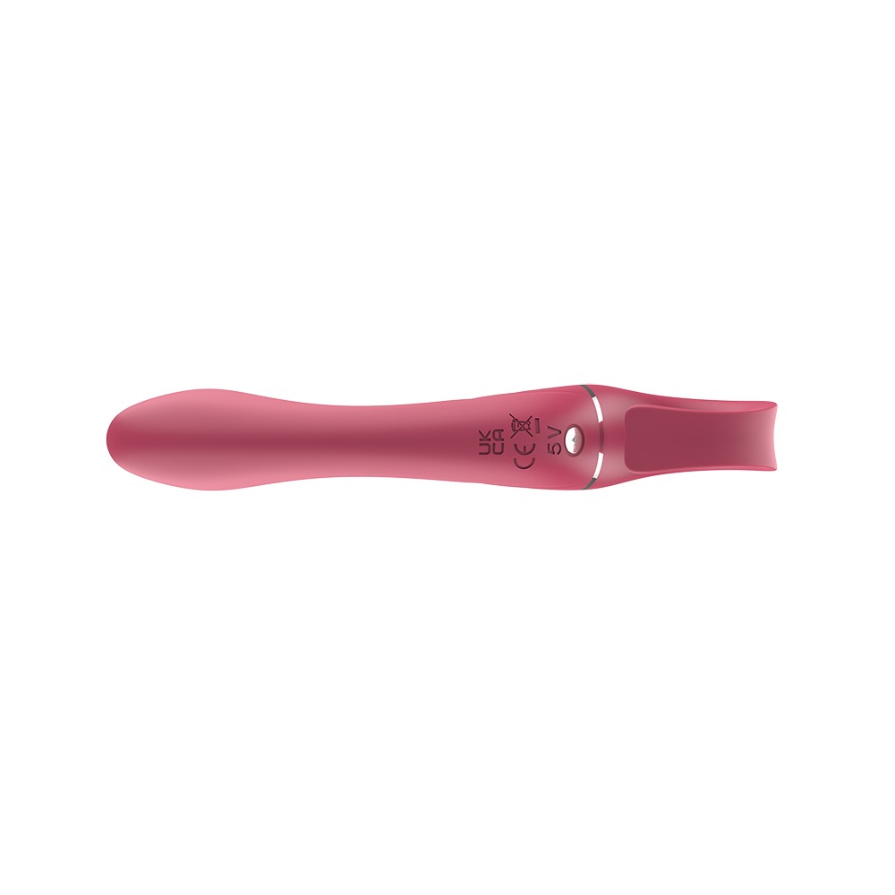 Вібратор Chisa Lust Ripple Cavort для стимуляції точки G та інших ерогенних точок, рожевий