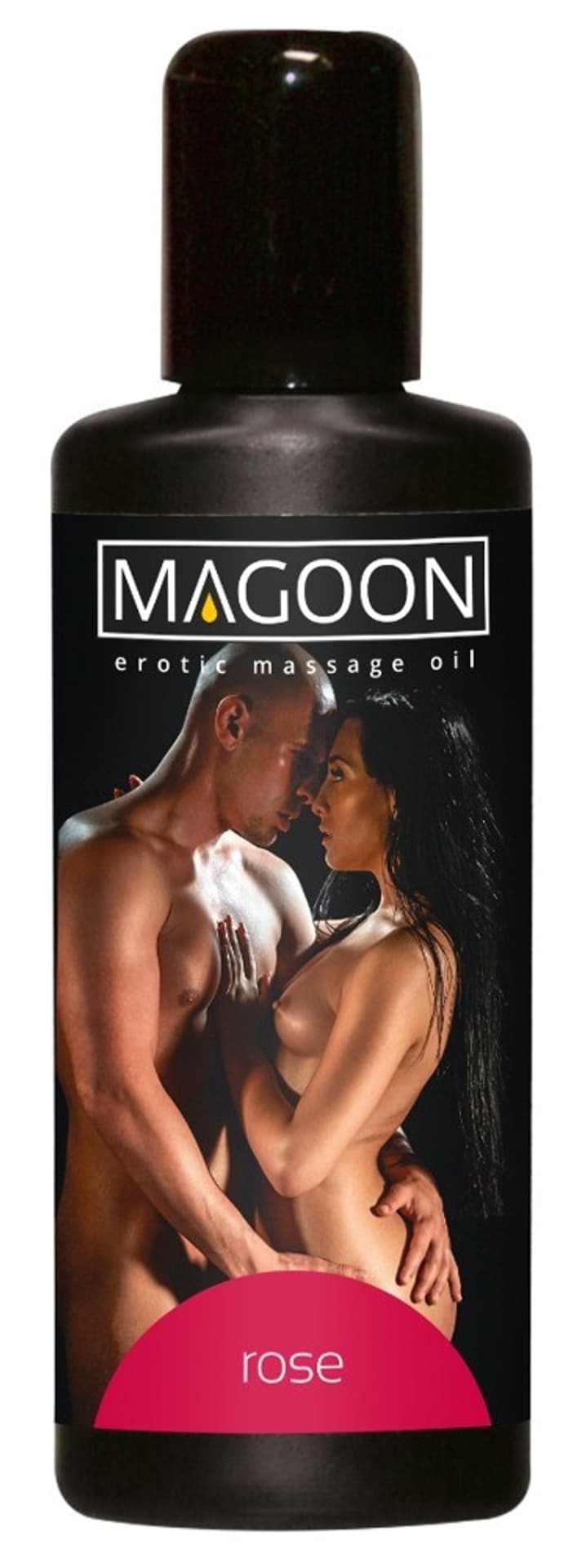 Еротична масажна олія Magoon Rose з ароматом троянди, 100 мл