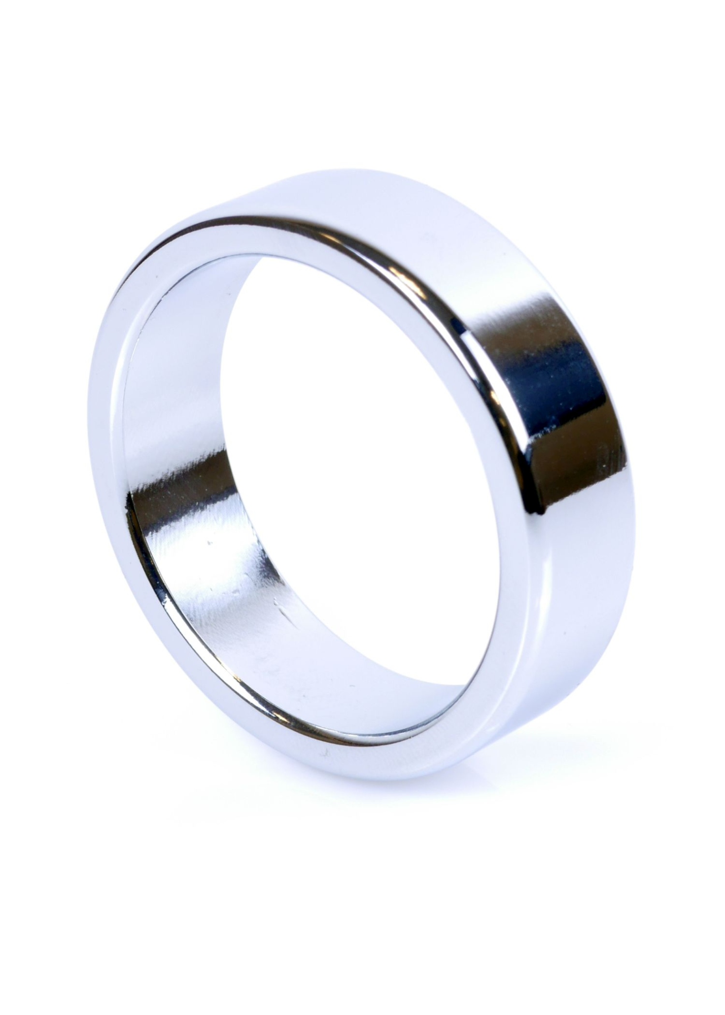 Эрекционное кольцо металлическое Metal Cock Ring Large