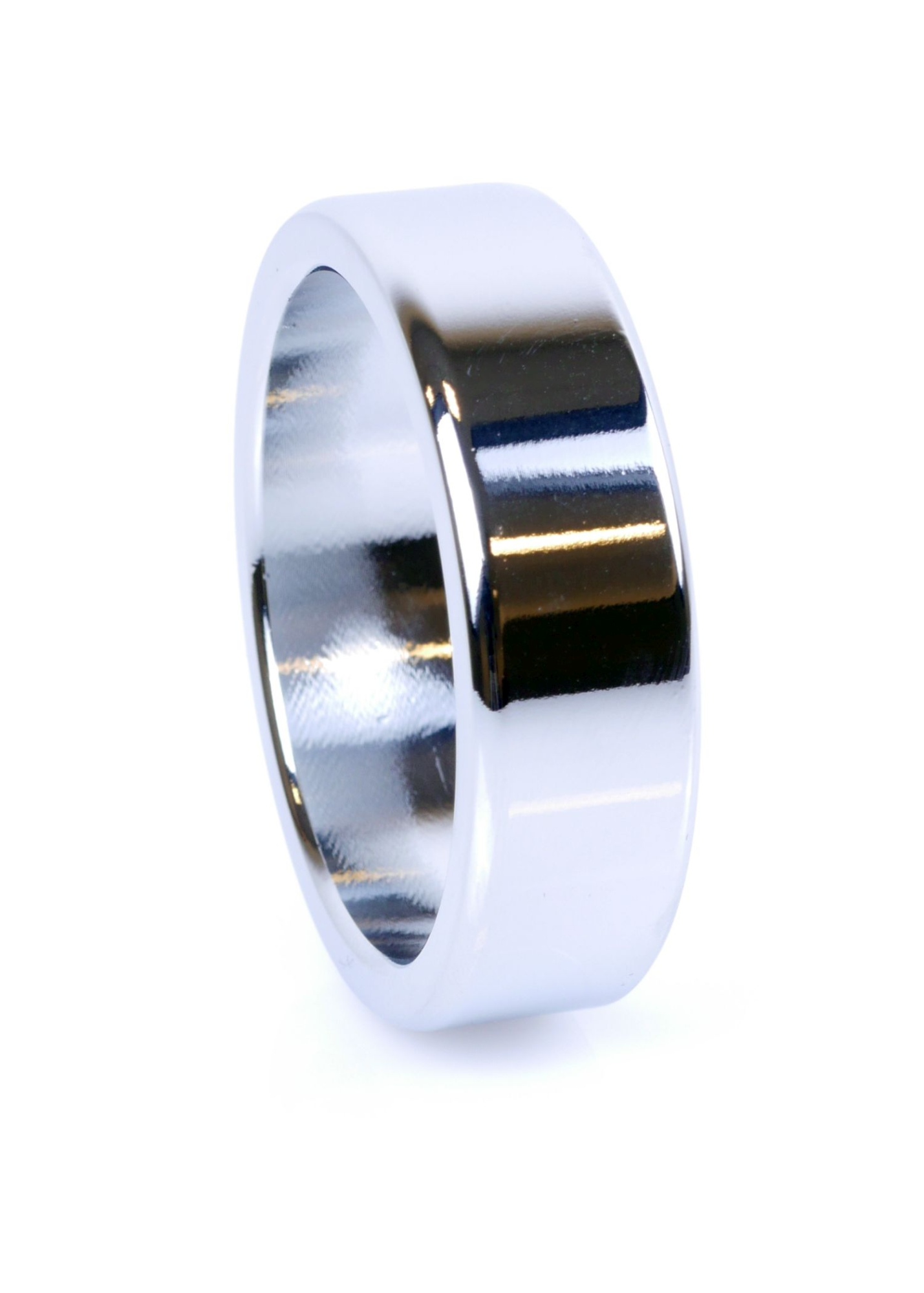 Эрекционное кольцо металлическое Metal Cock Ring Large