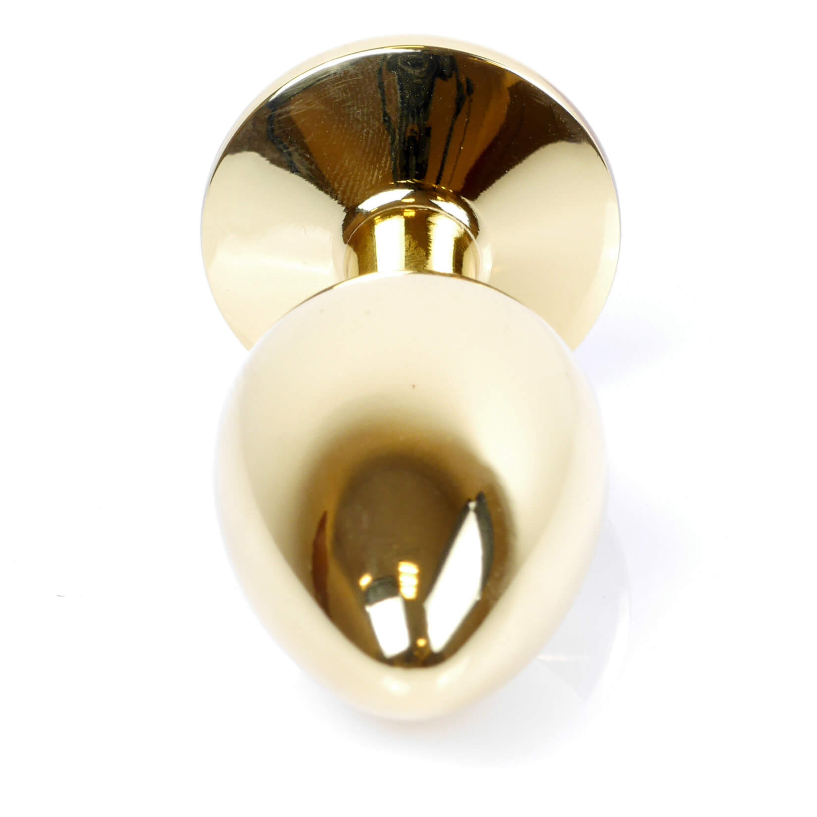 Анальна пробка з каменем Plug-Jewellery Gold PLUG-Dark Blue S