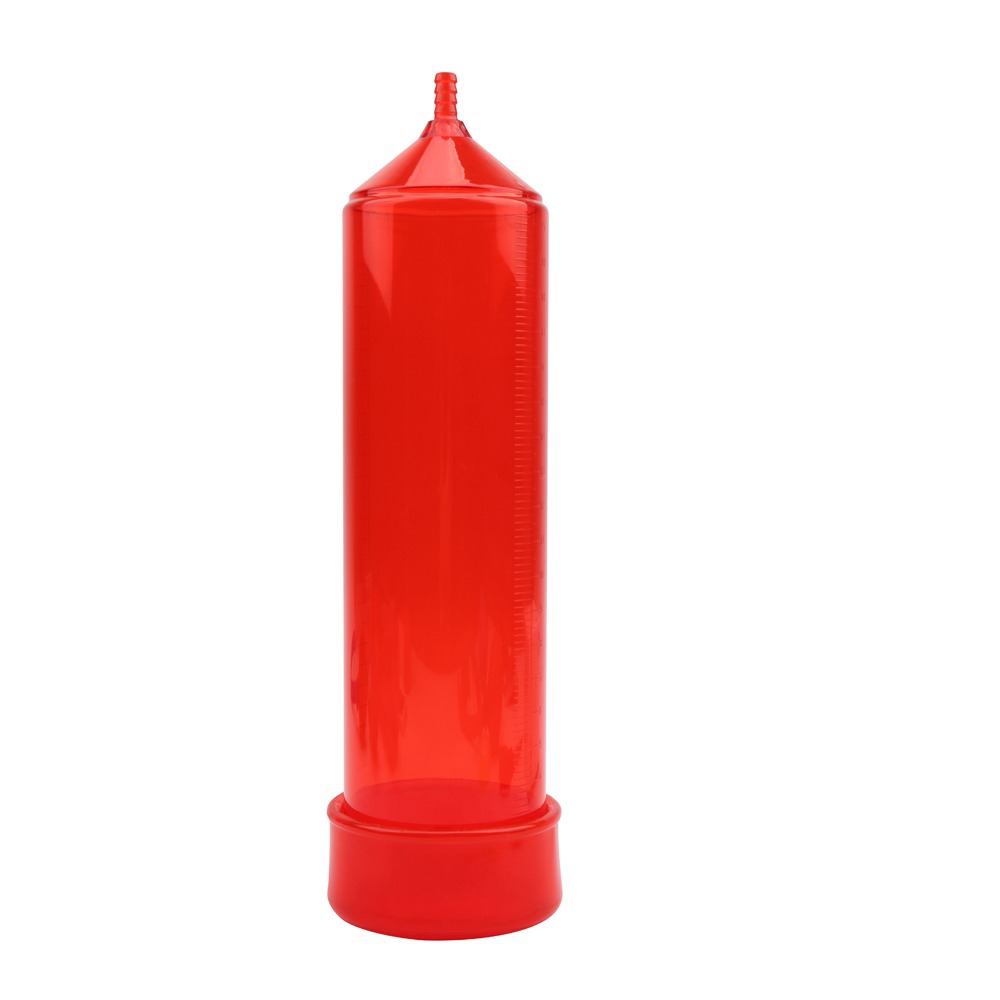 Помпа для увеличения члена Chisa Stunt Worx Max Version Penis Pump, красная
