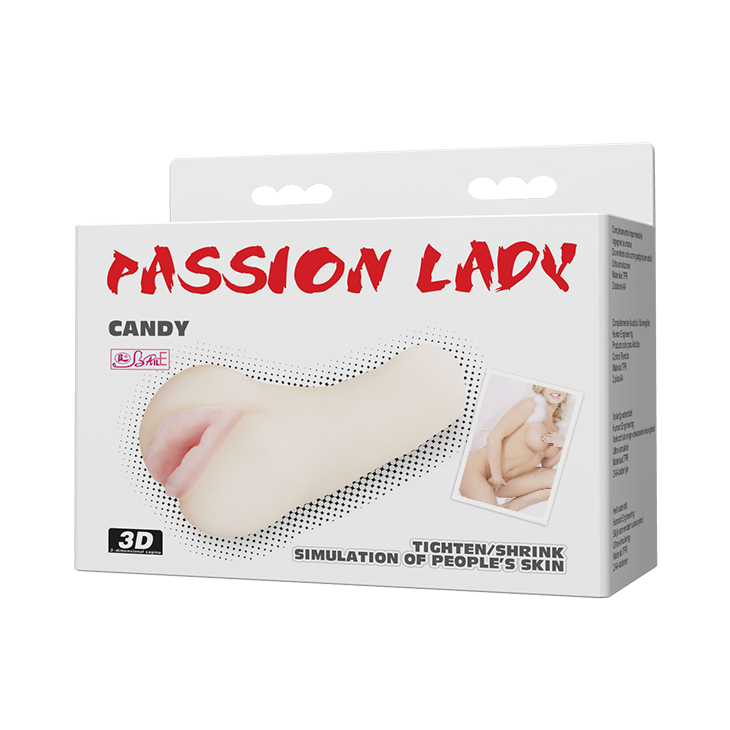Мастурбатор вагина BAILE Passion Lady Candy реалистичная, 13.7 см