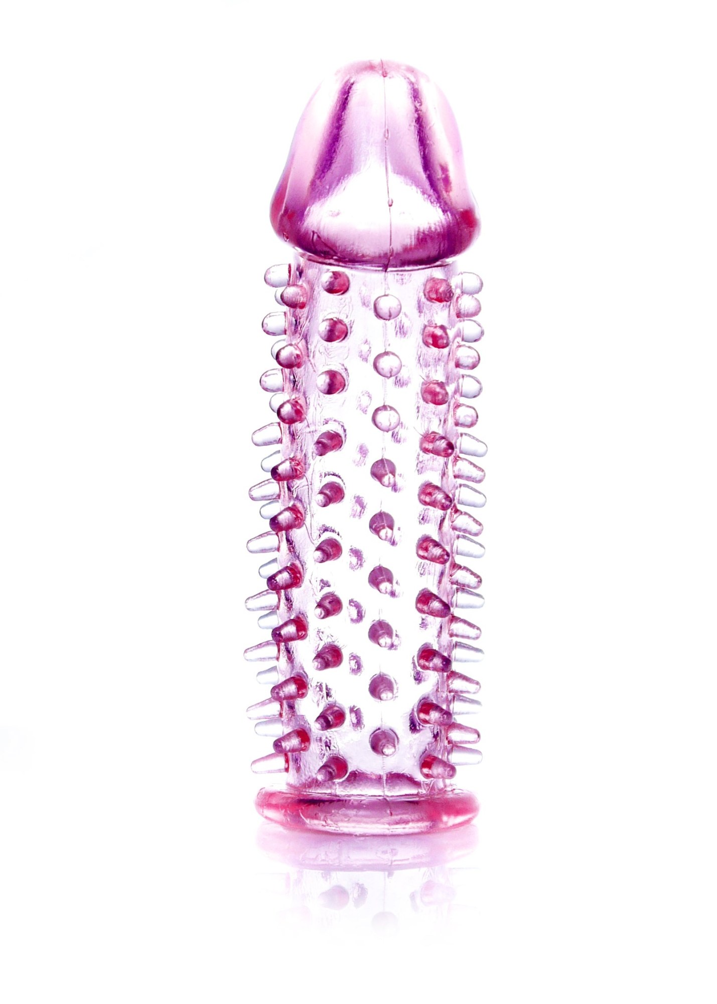 Рельєфна насадка Stymulator-Penis Sleeve PINK