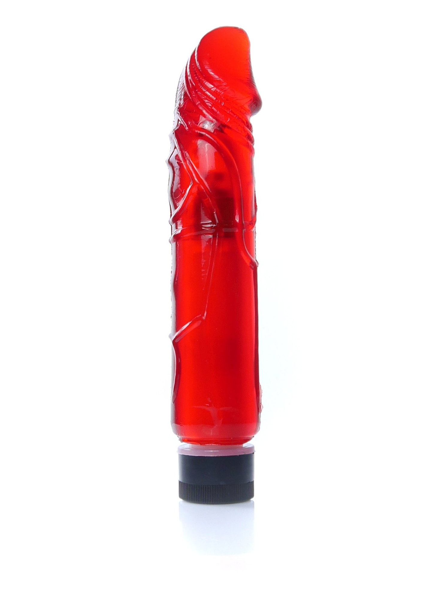 Вібратор реалістичний червоний Vibrator-Juicy Jelly - Multispeed Red