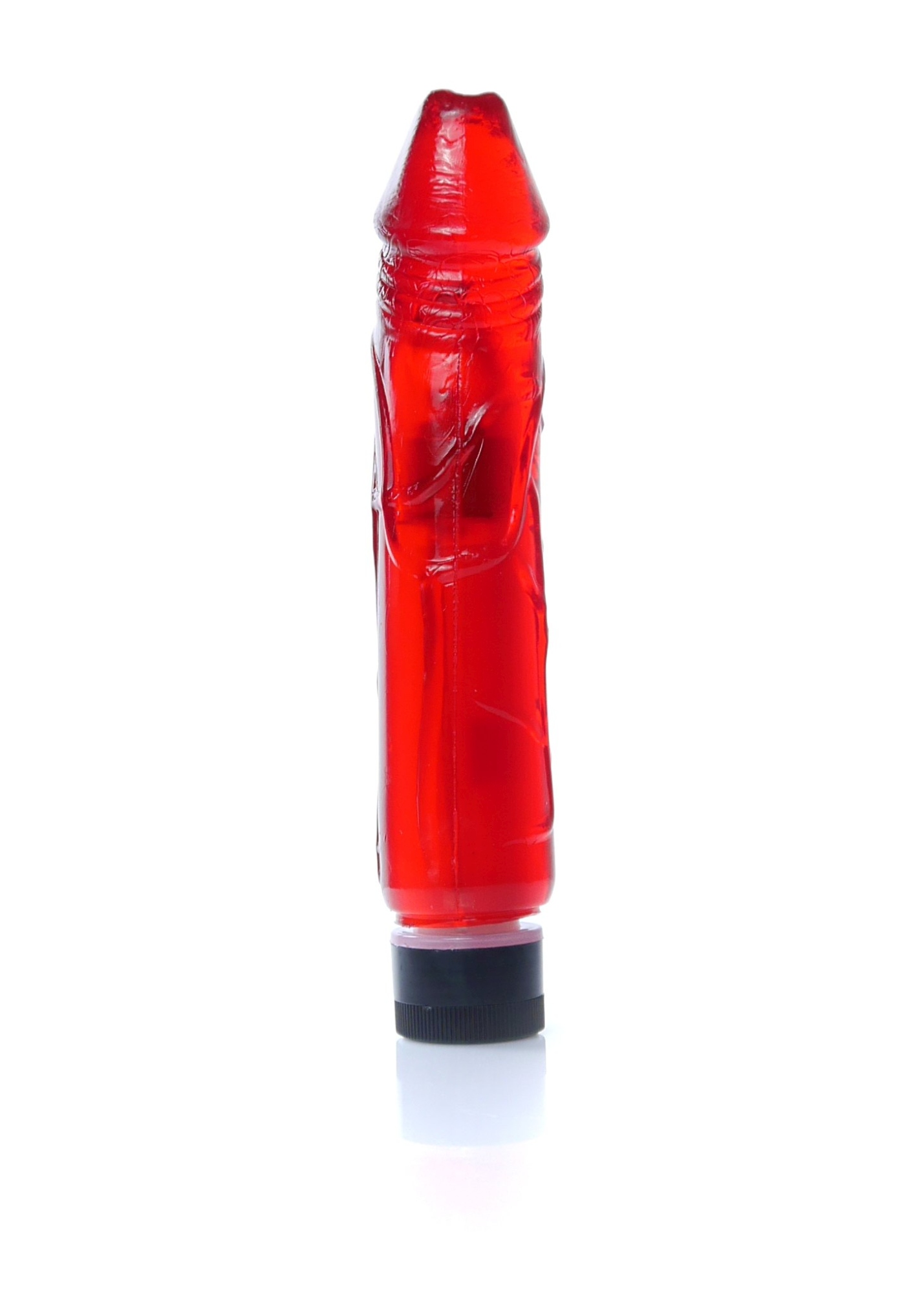 Вібратор реалістичний червоний Vibrator-Juicy Jelly - Multispeed Red