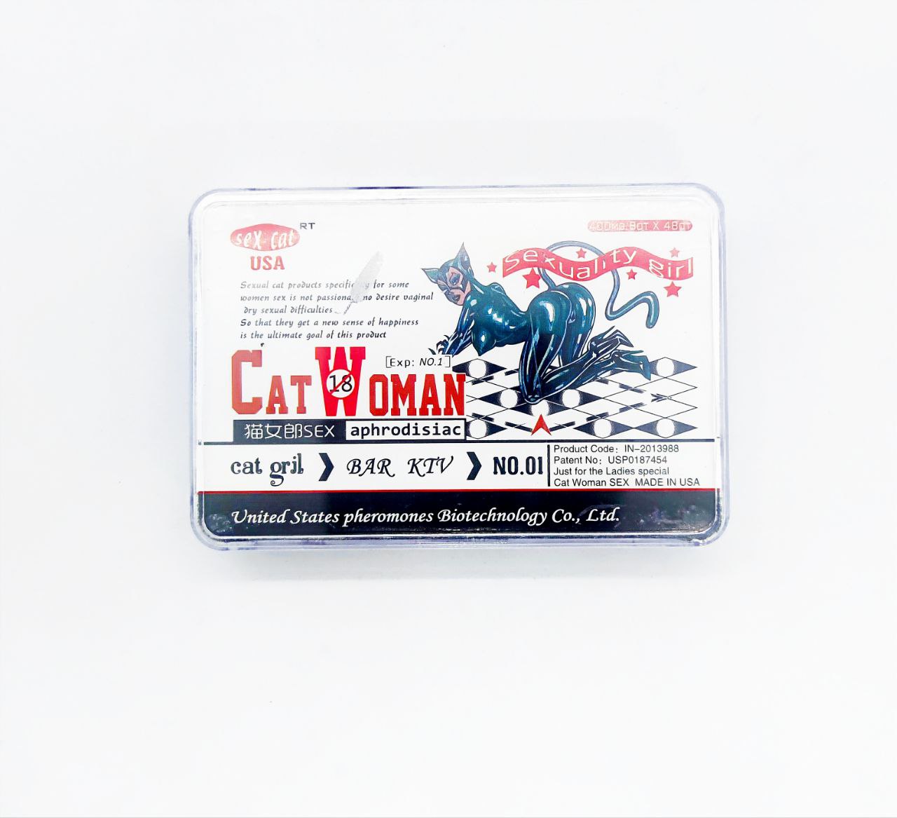 Високоефективні жіночі збуджуючі краплі «Woman Cat»