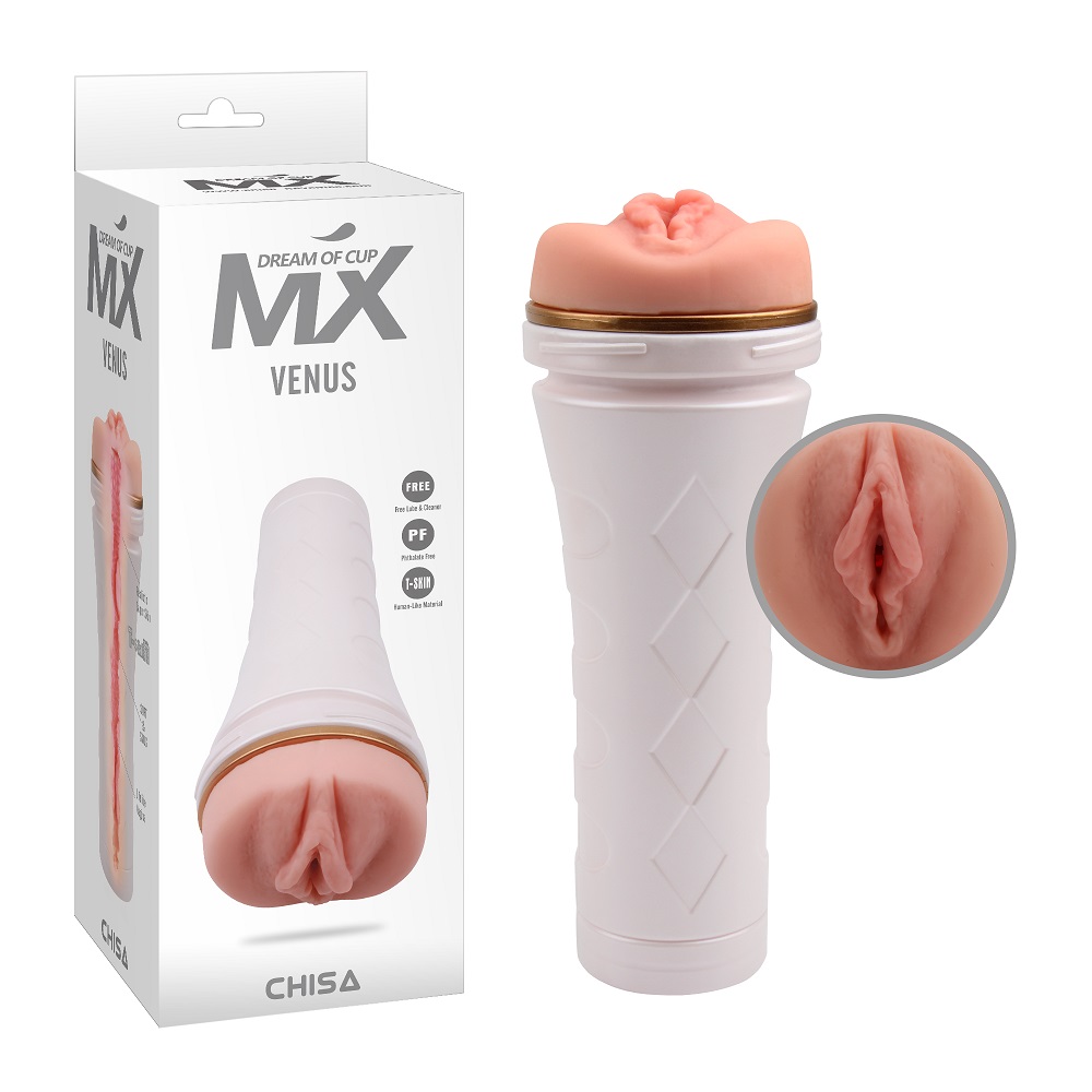 Мастурбатор Вагіна Chisa MX Venus в білій колбі