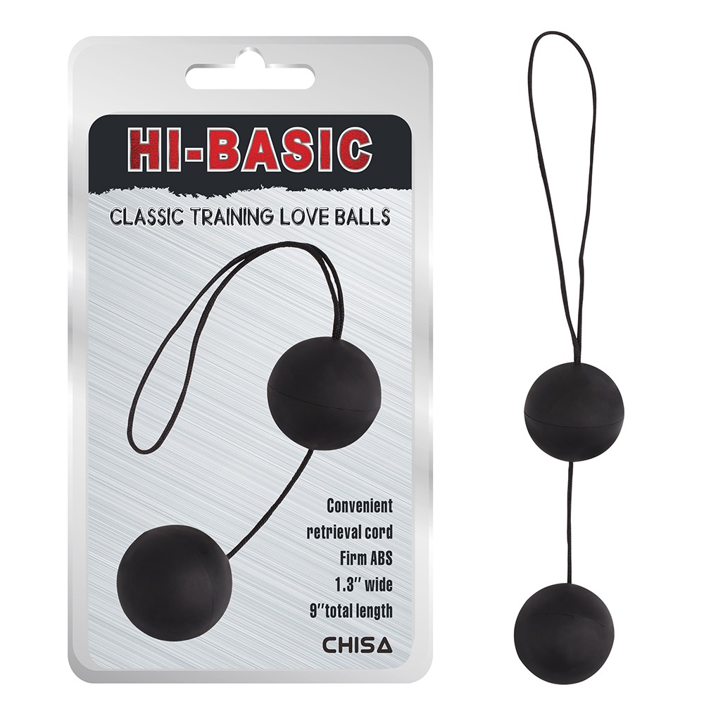 Вагінальні кульки Chisa Hi-Basic, чорний