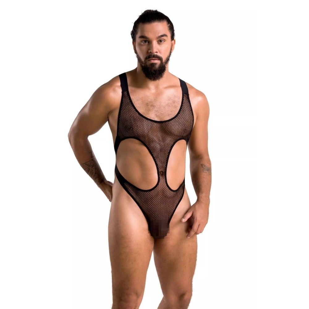 Боді чоловіче 040 BODY LEON black XXL/XXXL - Passion