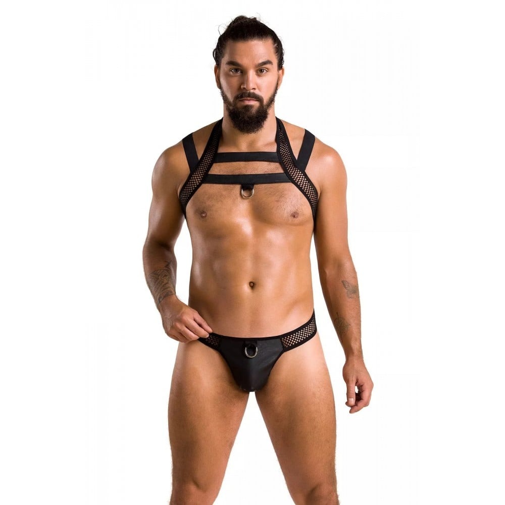 Комплект чоловічий 043 SET JACOB black L/XL - Passion
