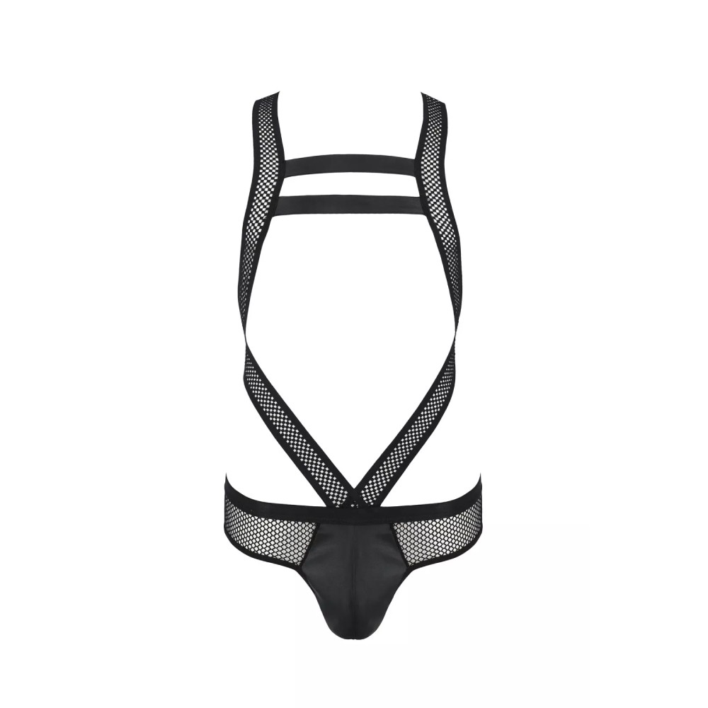 Боді чоловіче Passion 045 VICTOR Black S/M