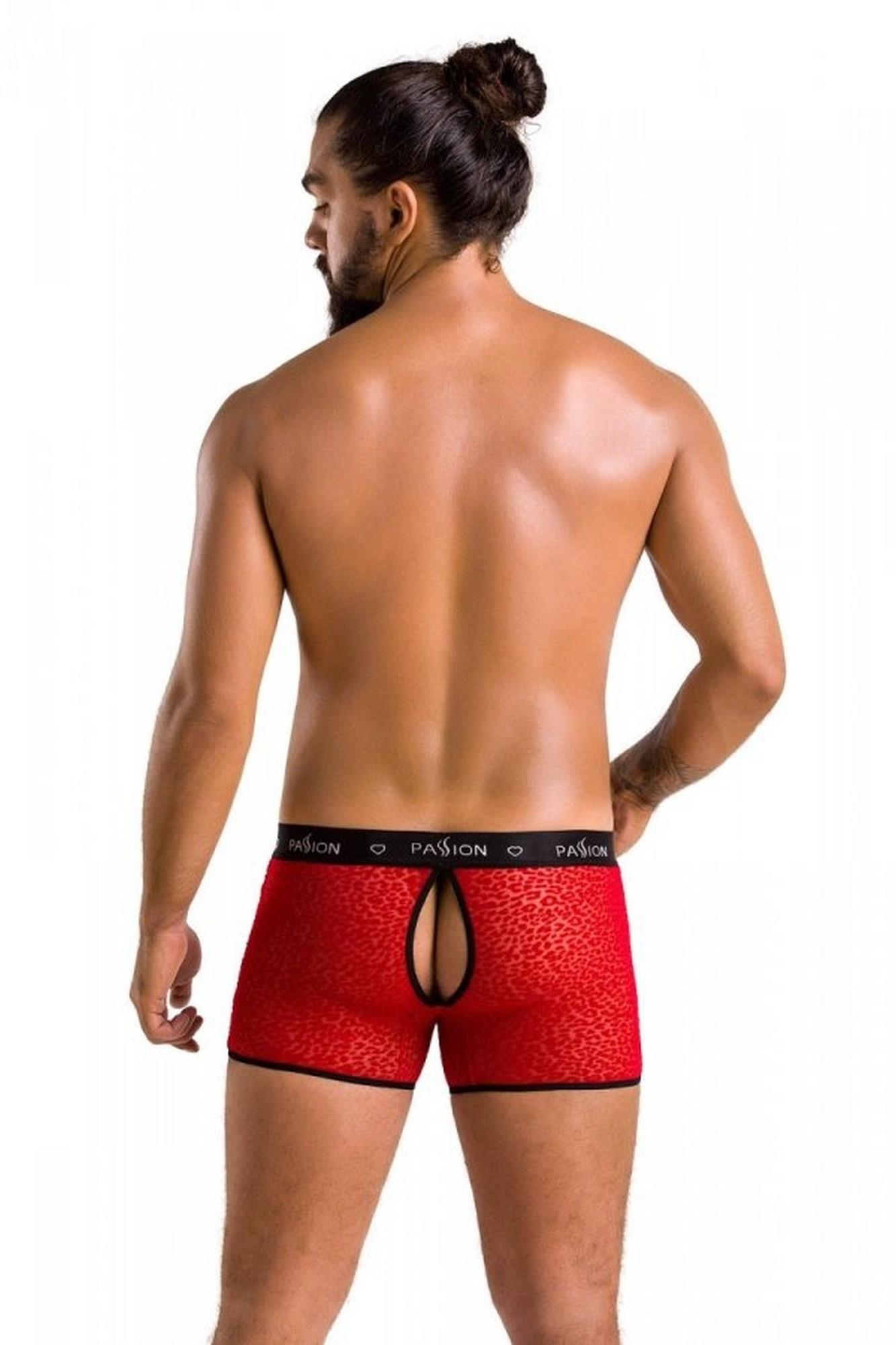 Трусы мужские Passion 046 SHORT PARKER red XXL/XXXL
