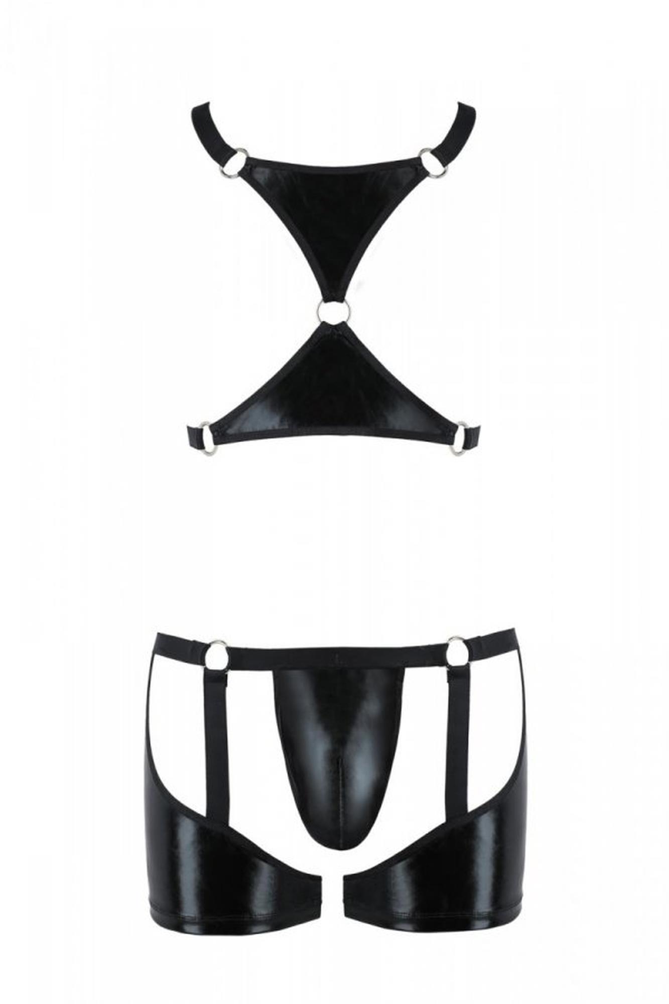 Комплект мужской 047 SETARON black S/M -Passion