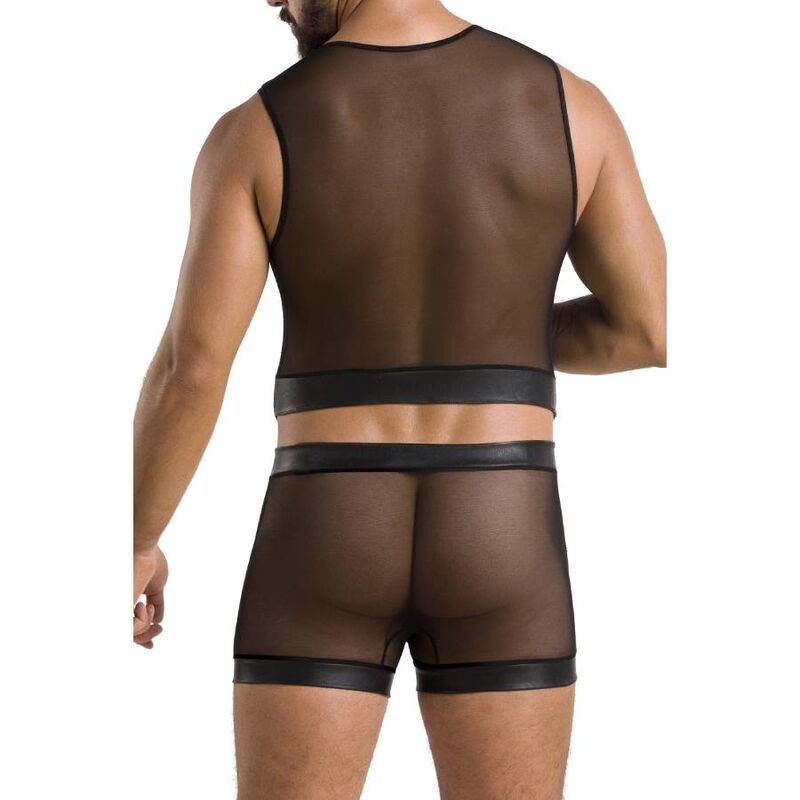 Чоловічий комплет 053 SET WILLIAM black L/XL -Passion