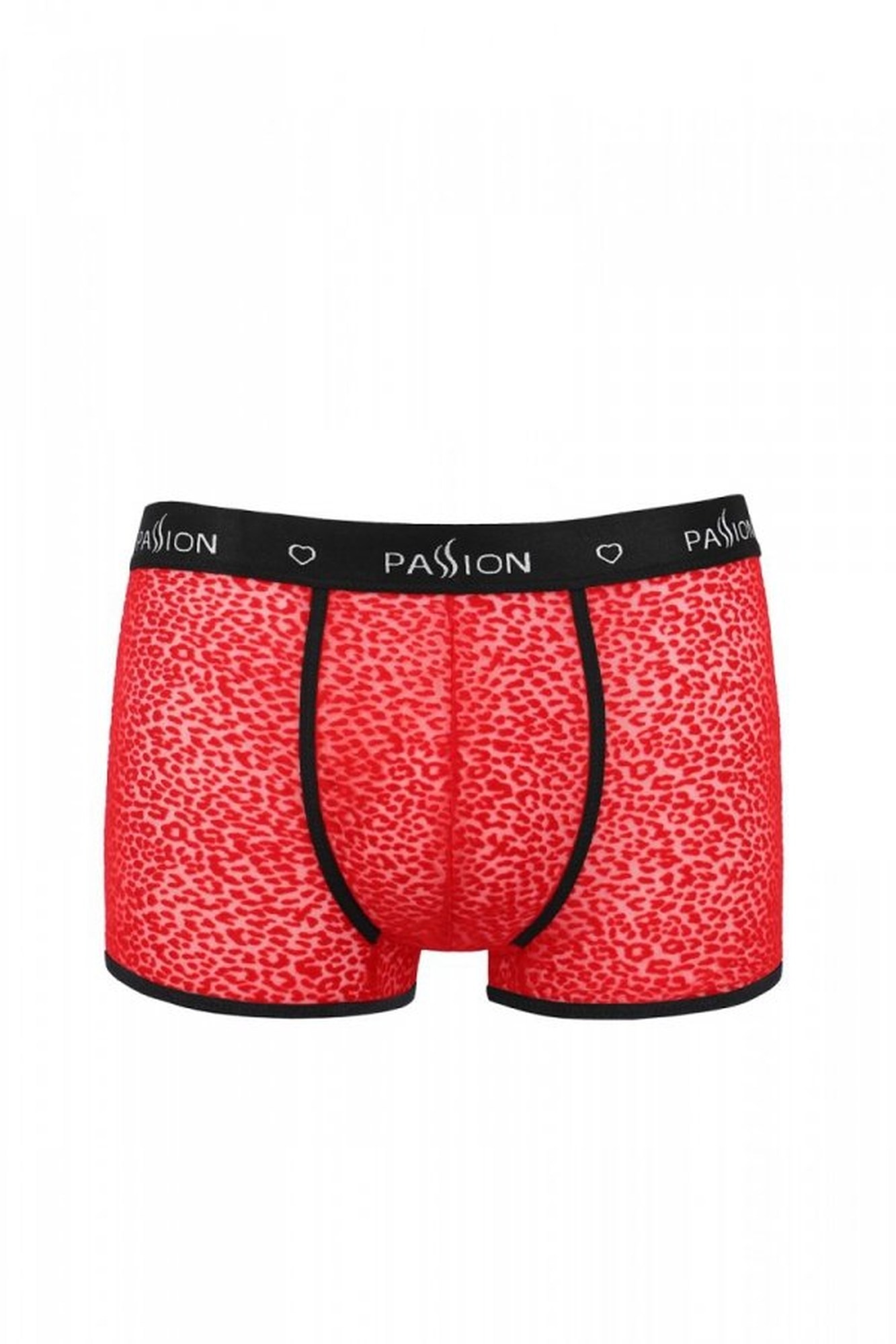 Чоловічі червоні боксерки з малюнком 046 SHORT PARKER red L/XL - Passion