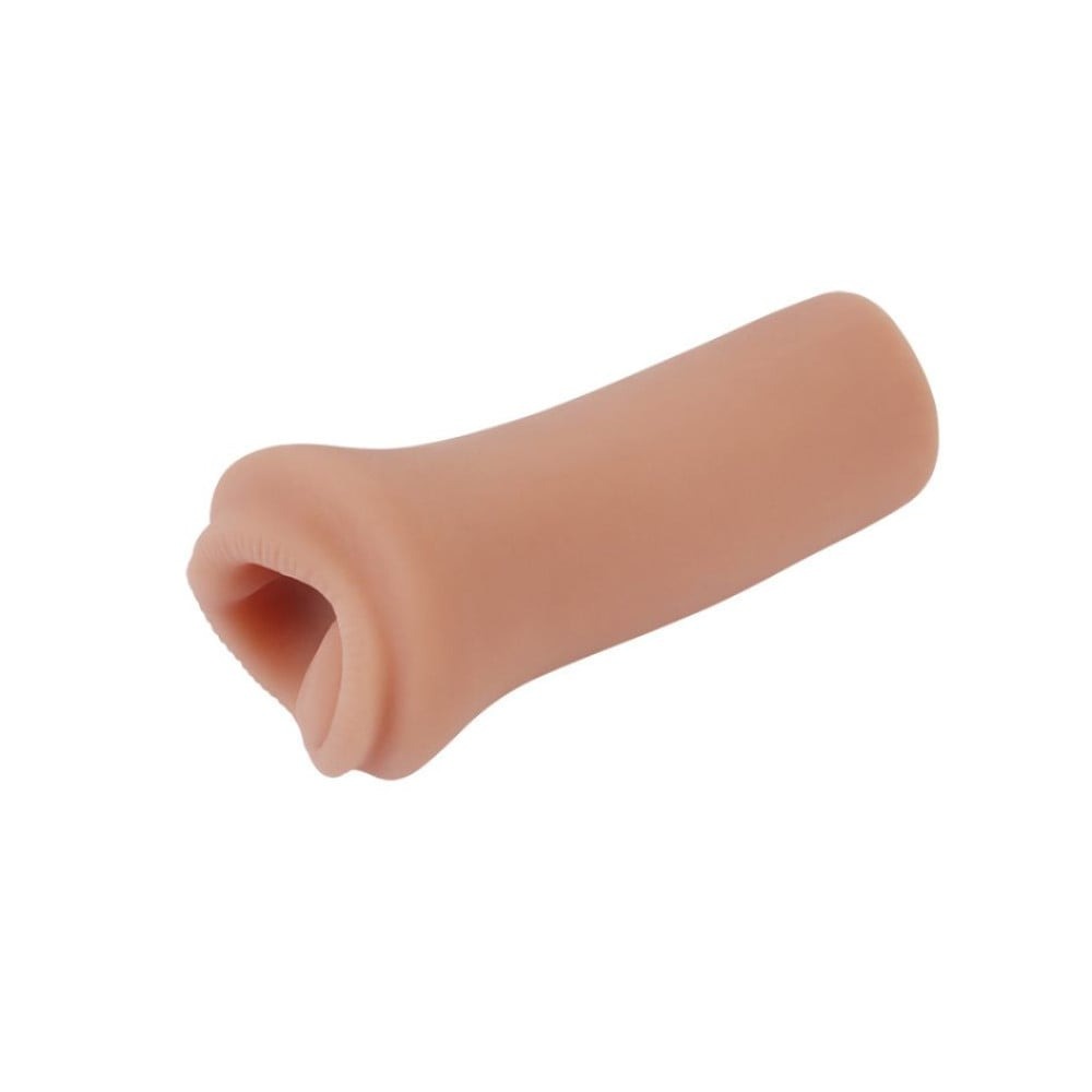 Набір мастурбаторів реалістиків Chisa Man Q Pocket Stroker Trio, з віброкулею, бежевий