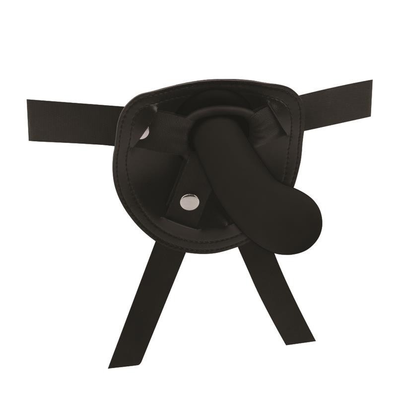 Страпон на ремнях из кожзама Chisa R.G.B Raw Recruit Strap-On с фаллоимитатором, M