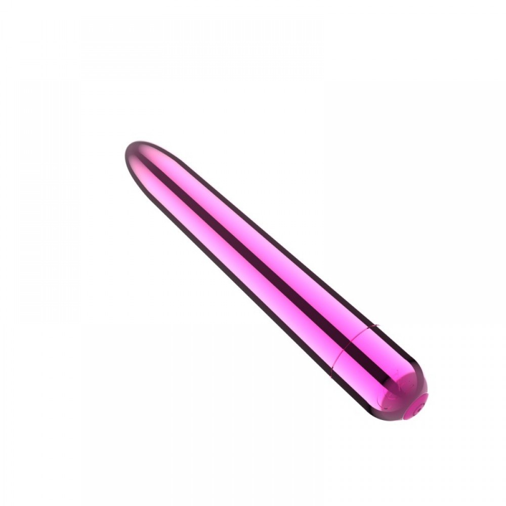 Вибропуля Ultra Power Bullet USB Glossy Pink 10 режимов вибрации