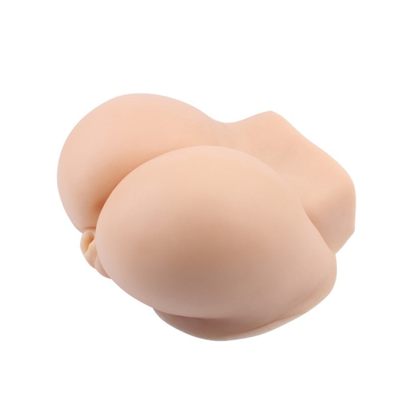 Мастурбатор напівторс з вібрацією кібершкіра Chisa Man Q Tori's Plump Ass With Vag, тілесний