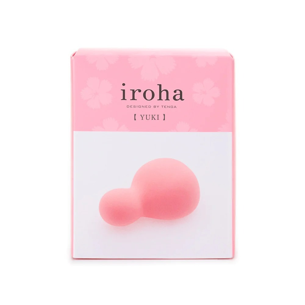 Вибратор для клитора Iroha Yuki v.2 Tenga, из медицинского силикона, розовый