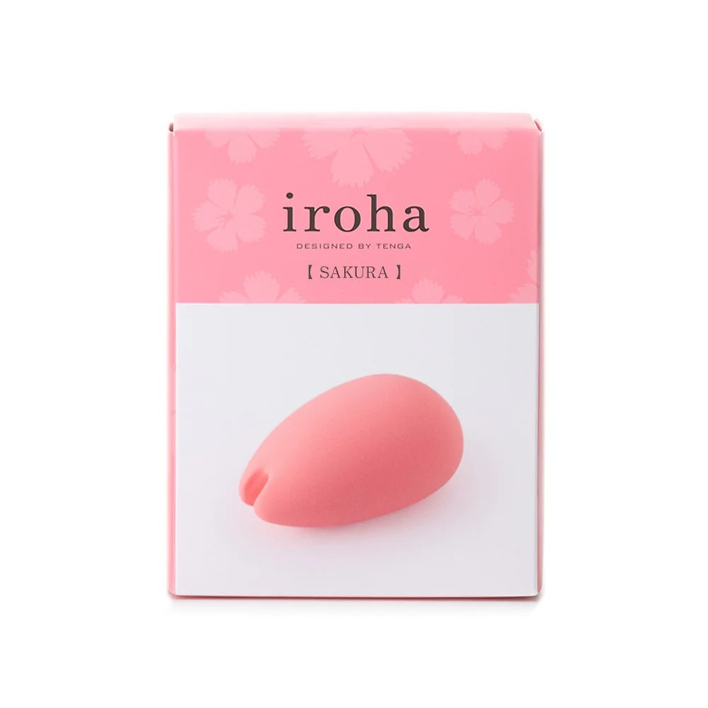 Вібратор для клітора Iroha Sakura v.2 Tenga, медичний силікон, рожевий