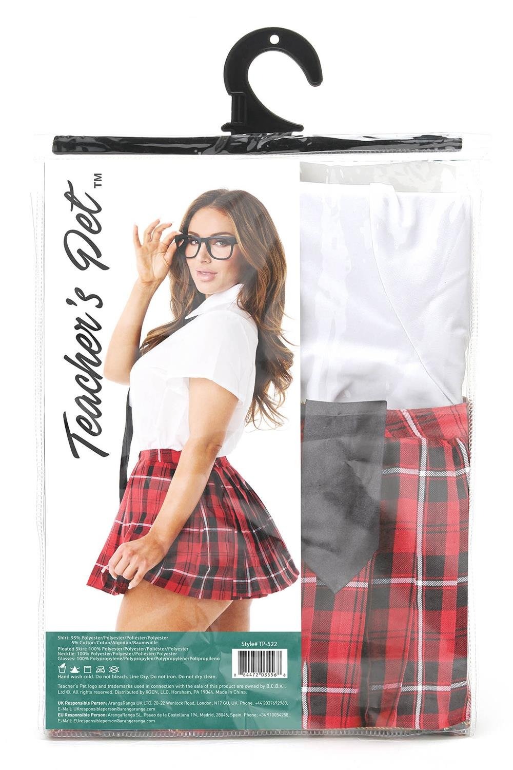 Ігровий костюм ,,Студентка,, Teacher's Pet Women's Private School у клітинку, 4 предмети